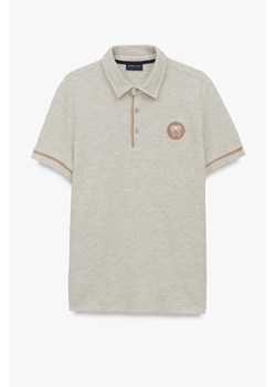 KOSZULKA POLO TENNIS CLUB 118 SZARA Z BAWEŁNĄ ze sklepu Recman w kategorii T-shirty męskie - zdjęcie 182002841