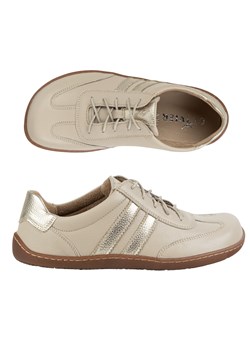 Buty BAREFOOT damskie skórzane minimalistyczne 1287 beżowe sneakersy ze sklepu butyolivier w kategorii Półbuty damskie - zdjęcie 182003583