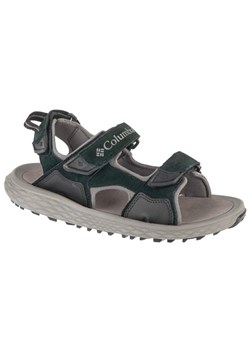 Sandały Columbia Konos Hiker 3-Strap Sandal 2121571010 zielone ze sklepu ButyModne.pl w kategorii Sandały męskie - zdjęcie 182004023