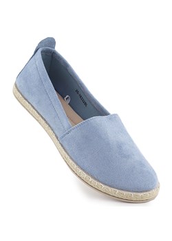 Espadryle damskie wsuwane zamszowe niebieskie Potocki PY16332 ze sklepu ButyModne.pl w kategorii Espadryle damskie - zdjęcie 182004052