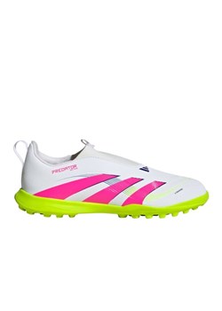 Buty piłkarskie adidas Predator League Ll Tf ID3816 białe ze sklepu ButyModne.pl w kategorii Buty sportowe dziecięce - zdjęcie 182004424