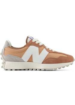 Buty sportowe damskie/męskie New Balance 327 sneakersy zamszowe pomarańczowe (U327CI) ze sklepu ButyModne.pl w kategorii Buty sportowe damskie - zdjęcie 182004643