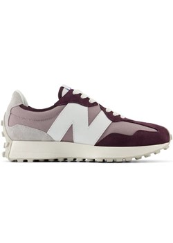 Buty sportowe damskie/męskie New Balance 327 sneakersy zamszowe fioletowe (U327CF) ze sklepu ButyModne.pl w kategorii Buty sportowe damskie - zdjęcie 182004653