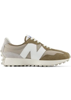Sneakersy damskie/męskie New Balance 327 buty sportowe zamszowe brązowe (U327CH) ze sklepu ButyModne.pl w kategorii Buty sportowe damskie - zdjęcie 182004654