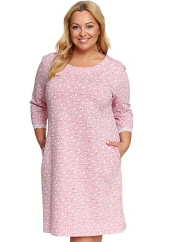 Doctor Nap koszula nocna plus size TB.7152.DAISY_FLOWER, Kolor różowy-wzór, Rozmiar L, Doctor Nap ze sklepu Primodo w kategorii Koszule nocne - zdjęcie 182006453