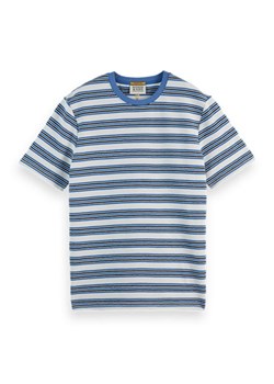 Scotch &amp; Soda Koszulka w kolorze niebiesko-białym ze sklepu Limango Polska w kategorii T-shirty męskie - zdjęcie 182007381