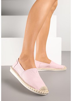 Różowe Espadryle z Plecionką Natifelle ze sklepu renee.pl w kategorii Espadryle damskie - zdjęcie 182013834