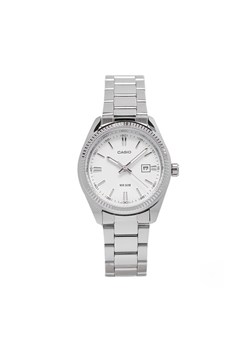 Zegarek Casio LTP-1302PD-7A1VEG Srebrny ze sklepu eobuwie.pl w kategorii Zegarki - zdjęcie 182014283