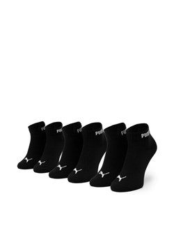 Zestaw 3 par niskich skarpet unisex Puma 907935 r. 35/38 Czarny ze sklepu eobuwie.pl w kategorii Skarpetki damskie - zdjęcie 182014430