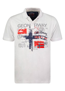 Geographical Norway Koszulka polo &quot;Ketchup&quot; w kolorze białym ze sklepu Limango Polska w kategorii T-shirty chłopięce - zdjęcie 182018741