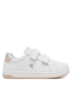 Sneakersy Calvin Klein Jeans Low Cut Velcro V1A9-82007-1355X S Biały ze sklepu eobuwie.pl w kategorii Buty sportowe dziecięce - zdjęcie 182022111