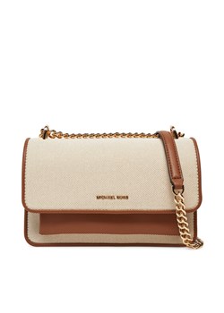 Torebka MICHAEL Michael Kors 30S5GC7L3C Beżowy ze sklepu eobuwie.pl w kategorii Kopertówki - zdjęcie 182022251