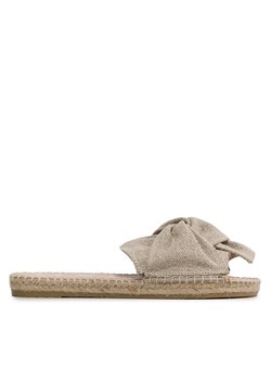 Espadryle Manebi Oragnic Hemp Sandals With Knnot O 7.1 JK Beżowy ze sklepu eobuwie.pl w kategorii Klapki damskie - zdjęcie 182022411