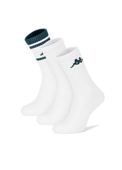 Skarpety Kappa KR_SUPERT_SS25 (3-PACK) Biały ze sklepu eobuwie.pl w kategorii Skarpetki męskie - zdjęcie 182022490