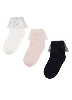 Zestaw 3 par wysokich skarpet dziecięcych Nelli Blu 7KB-004-SS24 (3-PACK) Kolorowy ze sklepu eobuwie.pl w kategorii Skarpetki dziecięce - zdjęcie 182022512