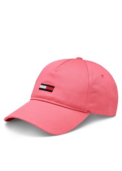 Czapka z daszkiem Tommy Jeans Elongated AW0AW15842 Różowy ze sklepu eobuwie.pl w kategorii Czapki z daszkiem damskie - zdjęcie 182022514
