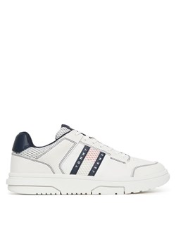 Sneakersy Tommy Jeans Tjm The Brooklyn EM0EM01548 Biały ze sklepu eobuwie.pl w kategorii Buty sportowe męskie - zdjęcie 182022562
