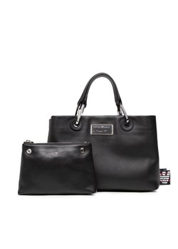 Torebka Emporio Armani Y3D166 Y478E 80001 Czarny ze sklepu eobuwie.pl w kategorii Torby Shopper bag - zdjęcie 182022664