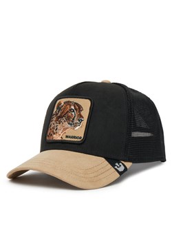 Czapka z daszkiem Goorin Bros The Suede Cheetah 101-1848-BLK Czarny ze sklepu eobuwie.pl w kategorii Czapki z daszkiem damskie - zdjęcie 182023172