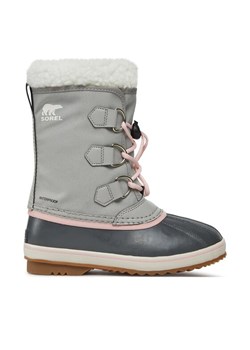 Śniegowce Sorel Yoot Pac™ Nylon Wp NY1962-081 Szary ze sklepu eobuwie.pl w kategorii Buty zimowe dziecięce - zdjęcie 182023190