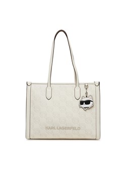 Torebka KARL LAGERFELD A2W30190 Biały ze sklepu eobuwie.pl w kategorii Torby Shopper bag - zdjęcie 182023434