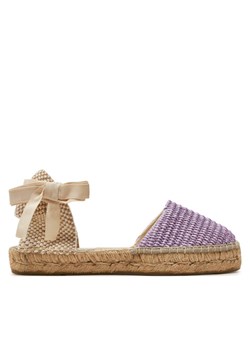 Espadryle Manebi Yucatan Flat Valenciana Espadrilles G 3.3 P0 Fioletowy ze sklepu eobuwie.pl w kategorii Espadryle damskie - zdjęcie 182023654
