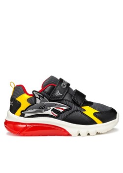 Sneakersy Geox J Ciberdron J55LBB 014BU C0070 M Szary ze sklepu eobuwie.pl w kategorii Buty sportowe dziecięce - zdjęcie 182023672