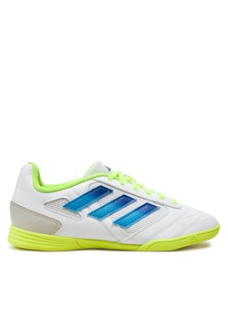 Buty do piłki nożnej adidas Super Sala II Indoor IF6925 Biały ze sklepu eobuwie.pl w kategorii Buty sportowe dziecięce - zdjęcie 182023704