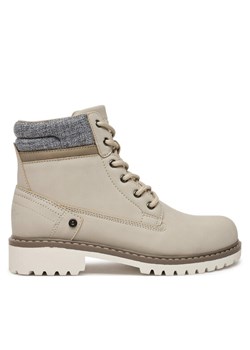 Trapery Wrangler Cassidy Women High 20243070.35E Beżowy ze sklepu eobuwie.pl w kategorii Workery damskie - zdjęcie 182023861