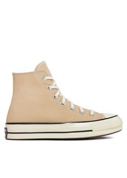 Trampki Converse Chuck 70 Vintage Canvas A03446C Beżowy ze sklepu eobuwie.pl w kategorii Trampki damskie - zdjęcie 182023930