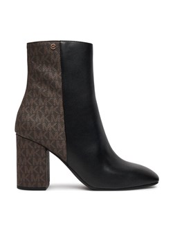 Botki MICHAEL Michael Kors 40F4HZHEFL Czarny ze sklepu eobuwie.pl w kategorii Botki - zdjęcie 182023931