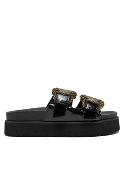 Klapki Versace Jeans Couture 78VA3SM1 Czarny ze sklepu eobuwie.pl w kategorii Klapki damskie - zdjęcie 182023941