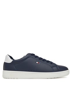 Sneakersy Tommy Hilfiger T3X9-33848-1355 S Granatowy ze sklepu eobuwie.pl w kategorii Buty sportowe dziecięce - zdjęcie 182023942