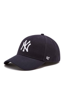 Czapka z daszkiem 47 Brand New York Yankees B-MVPSP17WBP-NY Granatowy - id: 0191119315496 - marki 47 Brand - 182024221 Czapka z daszkiem 47 Brand New York Yankees B-MVPSP17WBP-NY Granatowy ze sklepu eobuwie.pl w kategorii Czapki z daszkiem damskie - zdjęcie 182024221