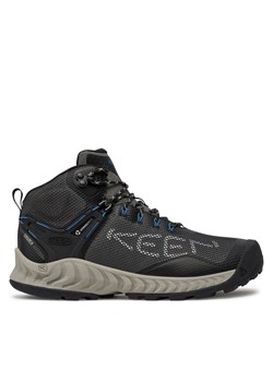 Trekkingi Keen Nxis Evo Mid Wp 1026108 Szary ze sklepu eobuwie.pl w kategorii Buty trekkingowe męskie - zdjęcie 182024271
