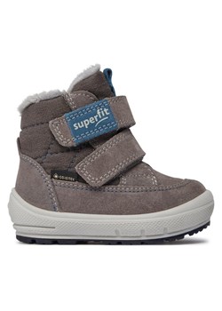 Kozaki Superfit GORE-TEX 1-009314-2030 M Szary ze sklepu eobuwie.pl w kategorii Buty zimowe dziecięce - zdjęcie 182024471