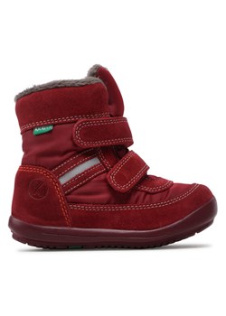 Kozaki Kickers Kimbak 878581-10 S Bordowy ze sklepu eobuwie.pl w kategorii Buty zimowe dziecięce - zdjęcie 182024481
