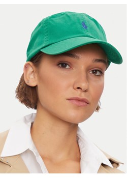 Czapka z daszkiem Polo Ralph Lauren 211912843002 Zielony ze sklepu eobuwie.pl w kategorii Czapki z daszkiem damskie - zdjęcie 182024502