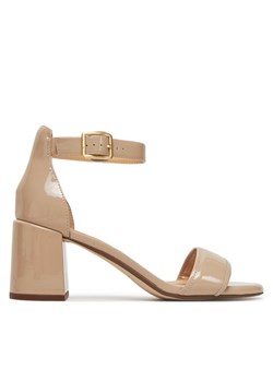 Sandały Clarks Ezoria Mae 26181299 Beżowy ze sklepu eobuwie.pl w kategorii Sandały damskie - zdjęcie 182025071