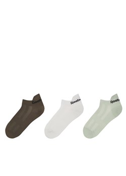 Zestaw 3 par niskich skarpet unisex Reebok TECH STYLE TR W 3P HE2412 Kolorowy ze sklepu eobuwie.pl w kategorii Skarpetki damskie - zdjęcie 182025192