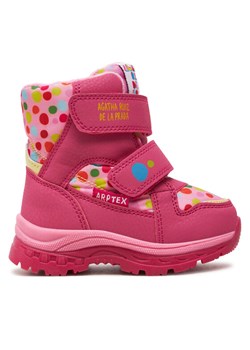 Śniegowce Agatha Ruiz de la Prada 241990-A M Różowy ze sklepu eobuwie.pl w kategorii Buty zimowe dziecięce - zdjęcie 182025334