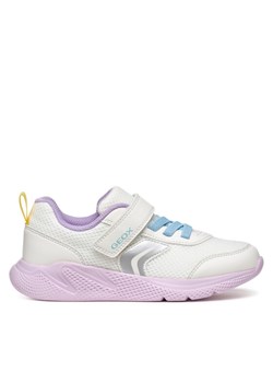 Sneakersy Geox B Sprintye J36FWB 01454 C0761 M Biały ze sklepu eobuwie.pl w kategorii Buty sportowe dziecięce - zdjęcie 182025454