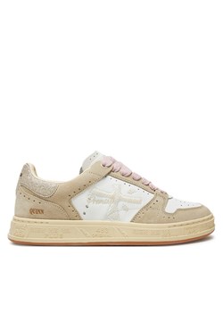 Sneakersy Premiata Quinnd 6951 Beżowy ze sklepu eobuwie.pl w kategorii Buty sportowe damskie - zdjęcie 182025482