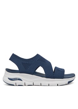 Sandały Skechers Arch Fit-Brightest Day 119458/NVY Granatowy ze sklepu eobuwie.pl w kategorii Sandały damskie - zdjęcie 182025583