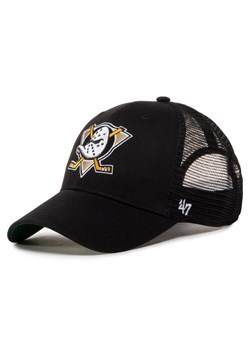 Czapka z daszkiem 47 Brand Nhl Anaheim Ducks Branson '47 Mvp H-BRANS25CTP-BKC Czarny ze sklepu eobuwie.pl w kategorii Czapki z daszkiem męskie - zdjęcie 182025653