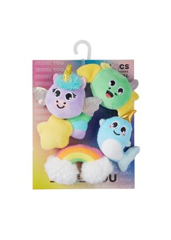 Ozdoba do butów Crocs Jibbitz Magical Plush Friends 5 Pack 10012954 Kolorowy - id: 0000304494833 - marki Crocs - 182025834 Ozdoba do butów Crocs Jibbitz Magical Plush Friends 5 Pack 10012954 Kolorowy ze sklepu eobuwie.pl w kategorii Breloki - zdjęcie 182025834
