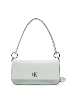 Torebka Calvin Klein Jeans Minimal Monogram Shoulder Pouch LV04K3161G Szary ze sklepu eobuwie.pl w kategorii Torebki damskie - zdjęcie 182026061