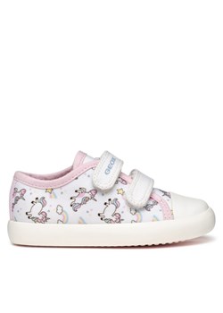 Sneakersy Geox B Gisli B451MB 000AN C0406 S Biały ze sklepu eobuwie.pl w kategorii Buty sportowe dziecięce - zdjęcie 182026193