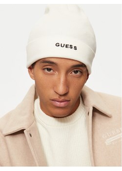 Czapka Guess AM9458 VIS01 Biały ze sklepu eobuwie.pl w kategorii Czapki zimowe męskie - zdjęcie 182026242