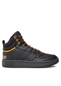 Sneakersy adidas Hoops 3.0 Mid IG7928 Czarny ze sklepu eobuwie.pl w kategorii Buty sportowe męskie - zdjęcie 182026244